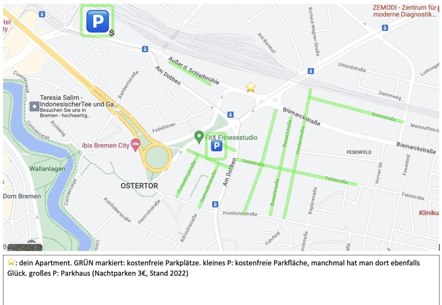 Superhosts Zentrum - Parkplatz - Badewanne - Netflix - Kaffee Bremen Exterior foto